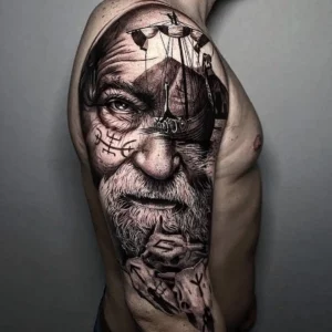 Realistic tattoo