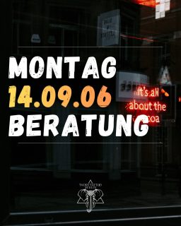📅 **BERATUNGSTAG – MONTAG, 14.09.2026**

Du hast eine Tattoo-Idee im Kopf, bist dir aber noch nicht ganz sicher bei Motiv, Größe, Platzierung oder Umsetzung? 🖤

Am **Montag, den 14.09.2026**, haben wir Beratung im Studio.

Jeder, der Lust und Laune hat und sich gerne beraten lassen möchte, kann sich **einfach bei uns melden**. 🙌🏽

📩 Schreib uns eine DM und sichere dir deinen Termin!

Wir freuen uns auf euch! 🖤🔥
