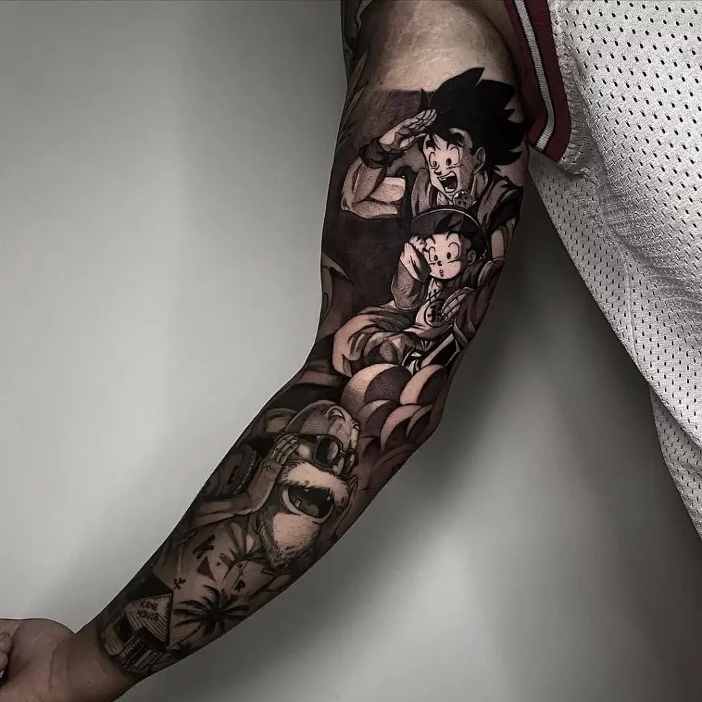 Anime tattoo