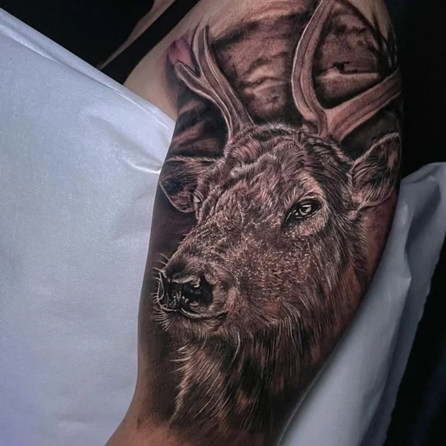 Realistic tattoo