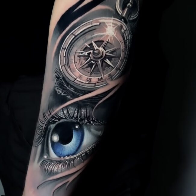 Realistic tattoo