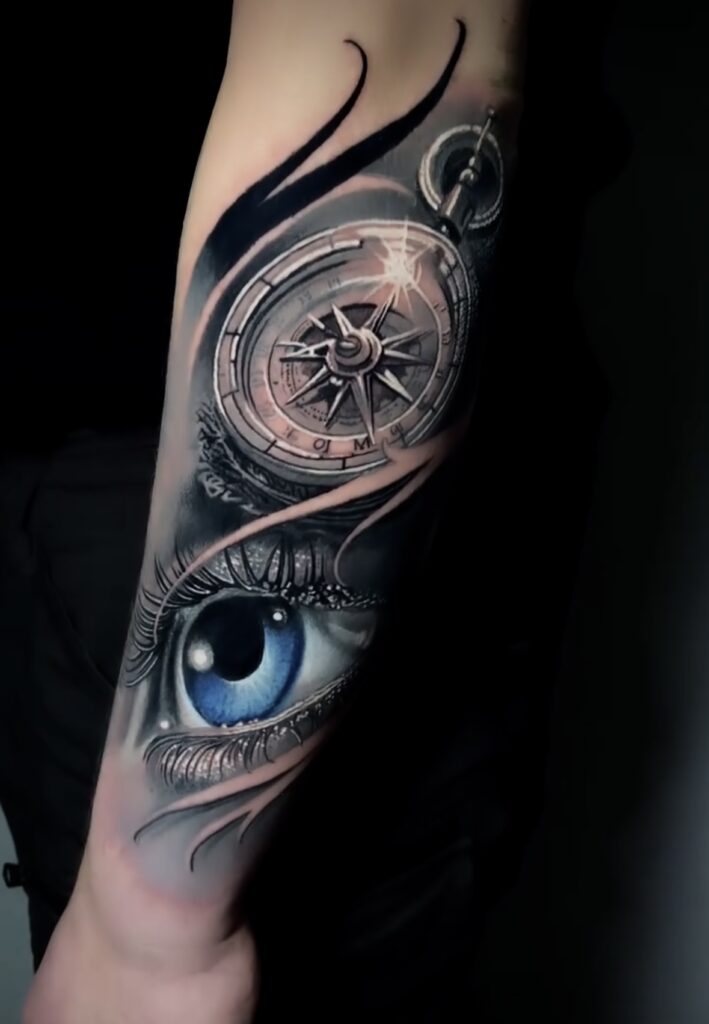 Realistic tattoo