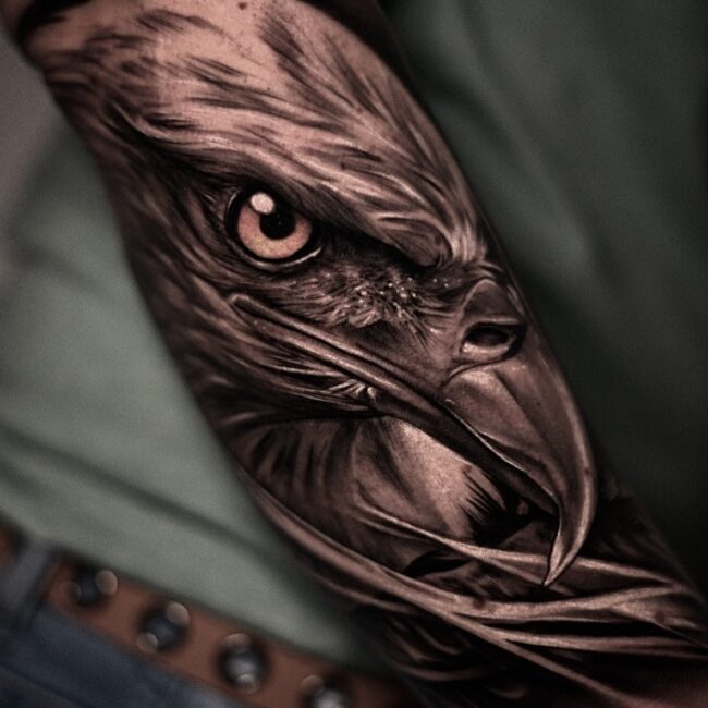 Realistic tattoo