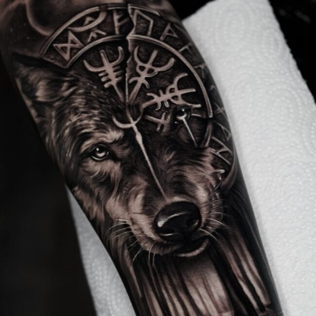 Realistic tattoo