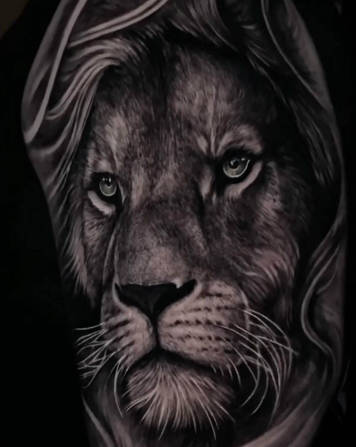 Realistic tattoo